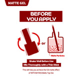 Withshyan Non-Wipe Matte Top Gel Coat 10ml