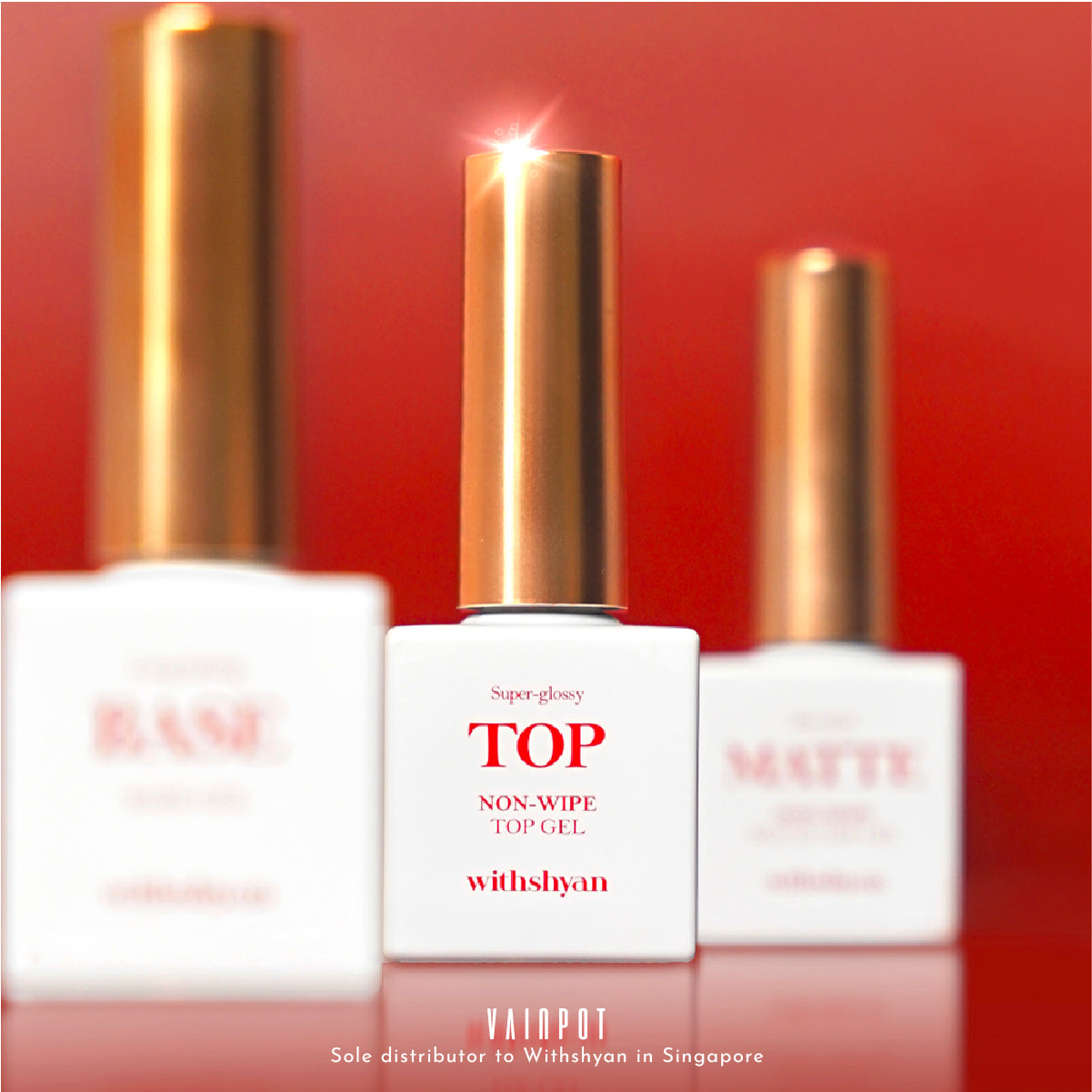 Withshyan Non-Wipe Top Gel Coat 10ml
