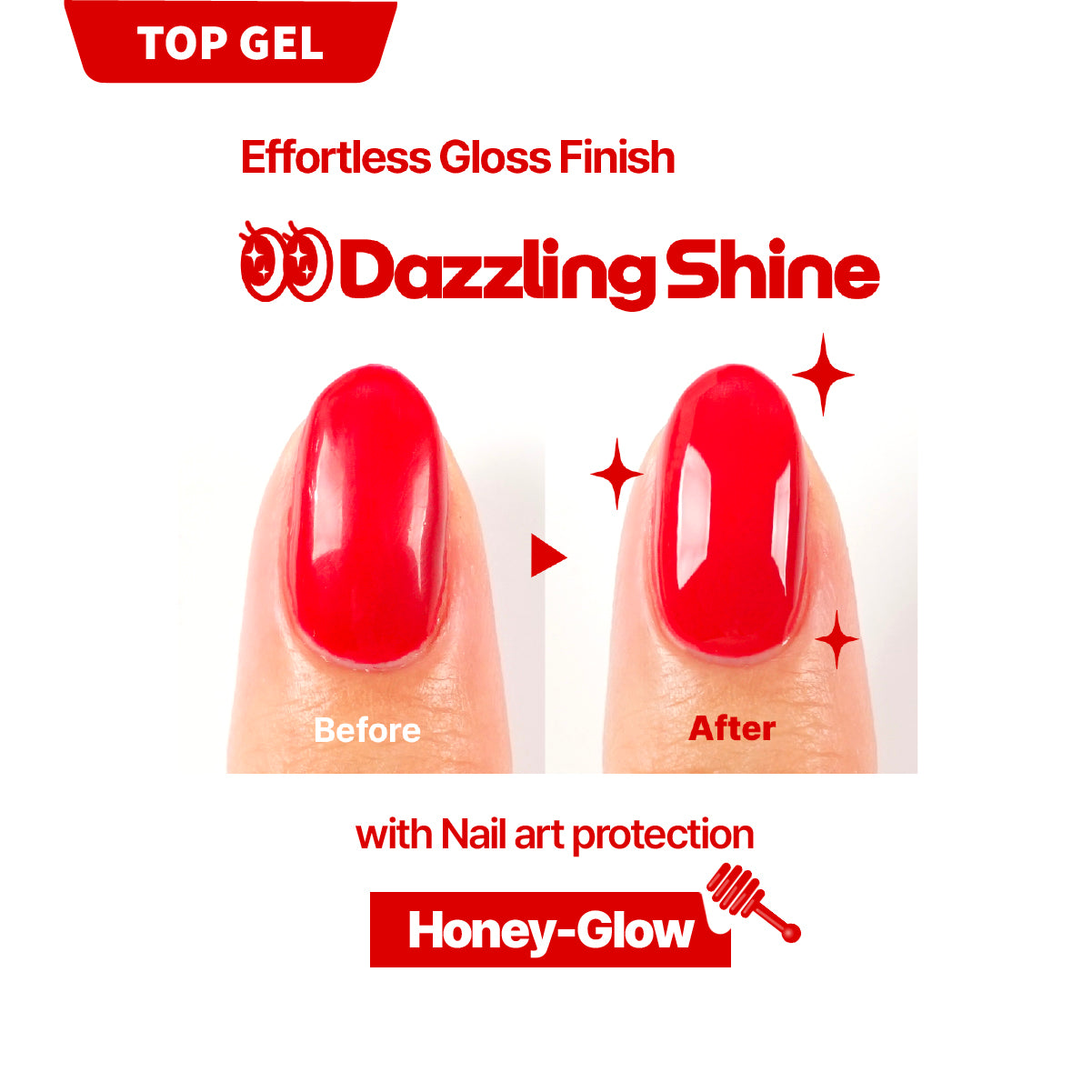 Withshyan Non-Wipe Top Gel Coat 10ml