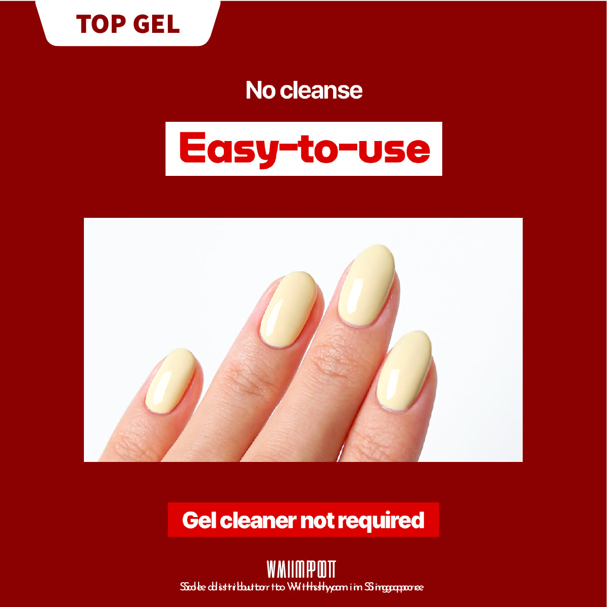 Withshyan Non-Wipe Top Gel Coat 10ml