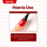 Withshyan Non-Wipe Top Gel Coat 10ml