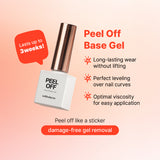 Easy Peel Off Base Gel & Remover Set
