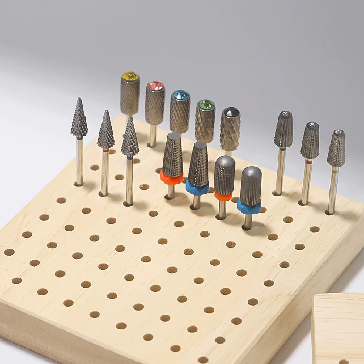 Wooden Drill Bits Holder