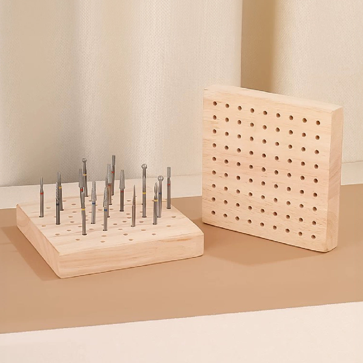 Wooden Drill Bits Holder