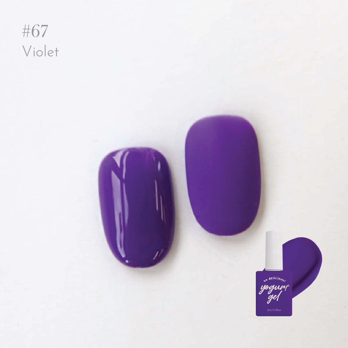YOGURT NAIL 90 Colours Grosery
