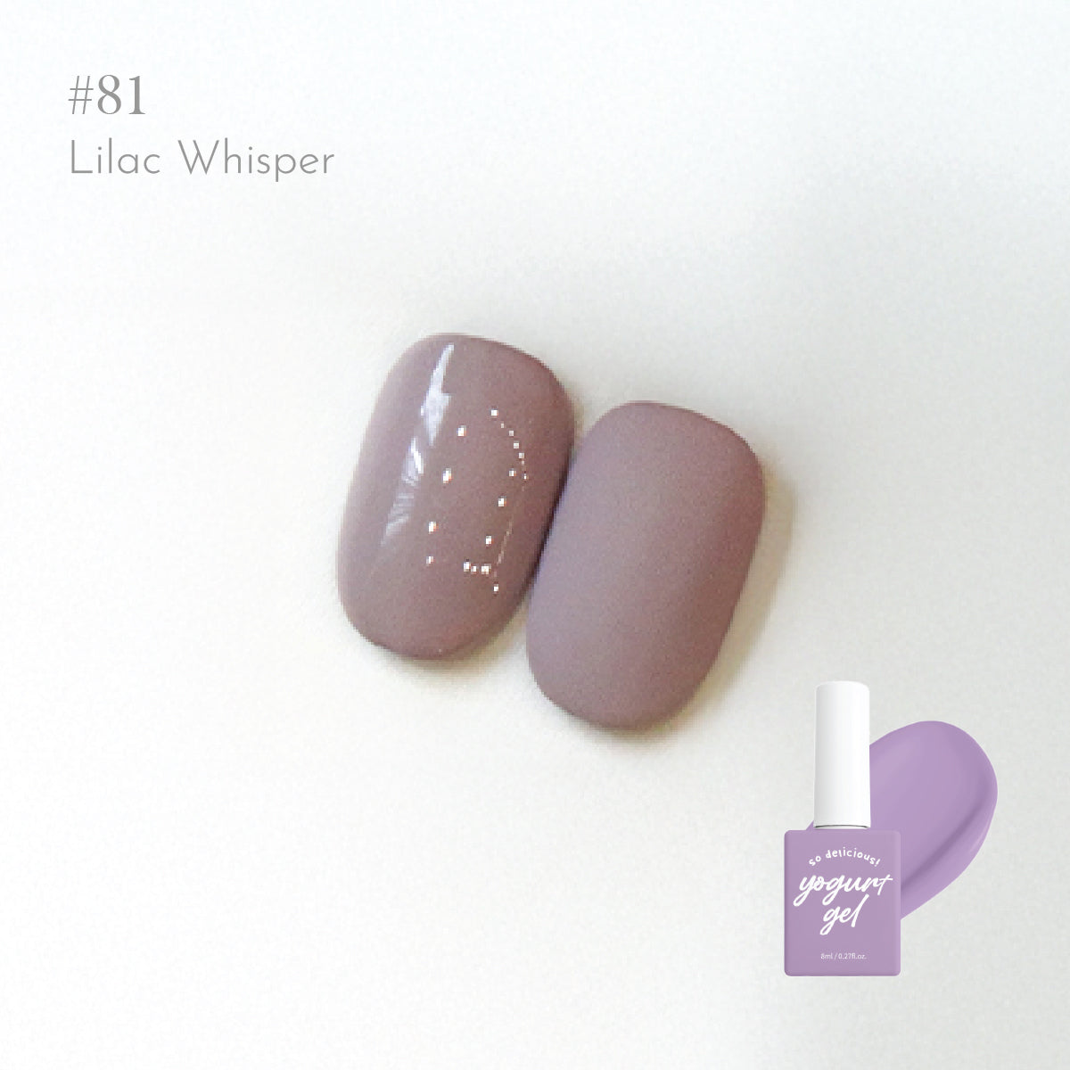 YOGURT NAIL 90 Colours Grosery