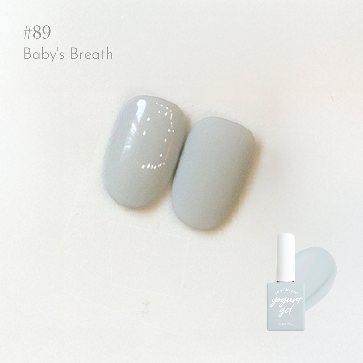 YOGURT NAIL 90 Colours Grosery