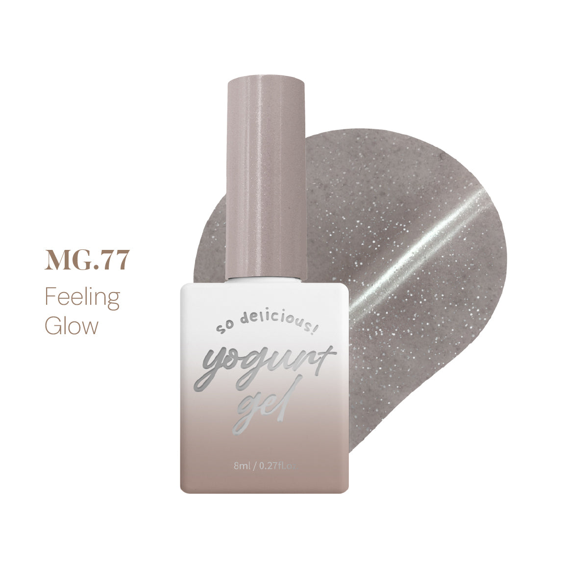 YOGURT NAIL Jeweling Collection / 6 Dual Effect Magnetic Cateye