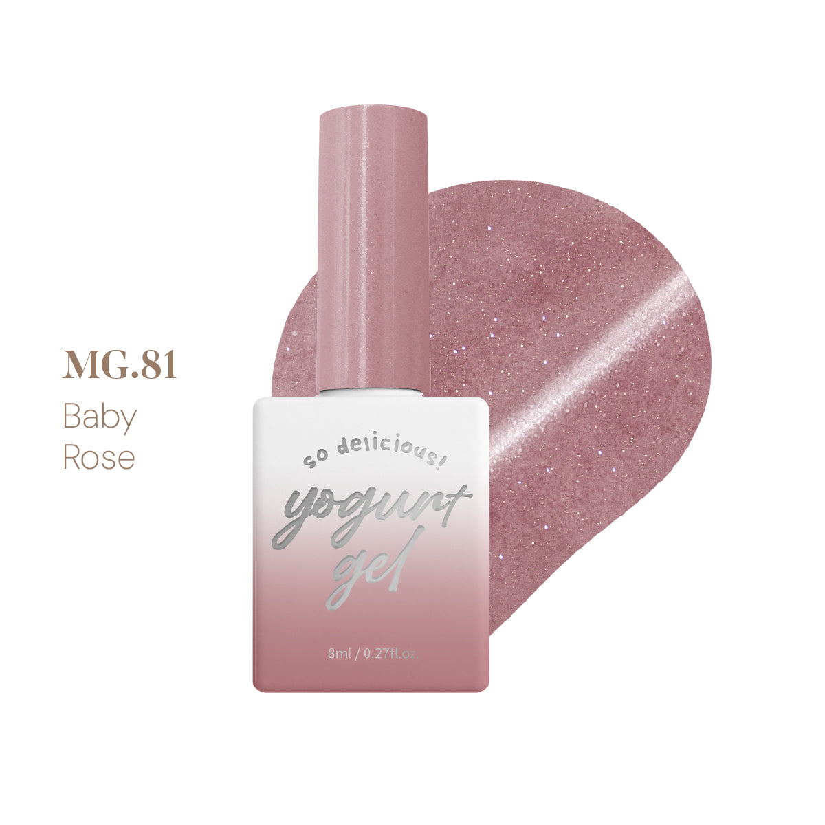 YOGURT NAIL Jeweling Collection / 6 Dual Effect Magnetic Cateye