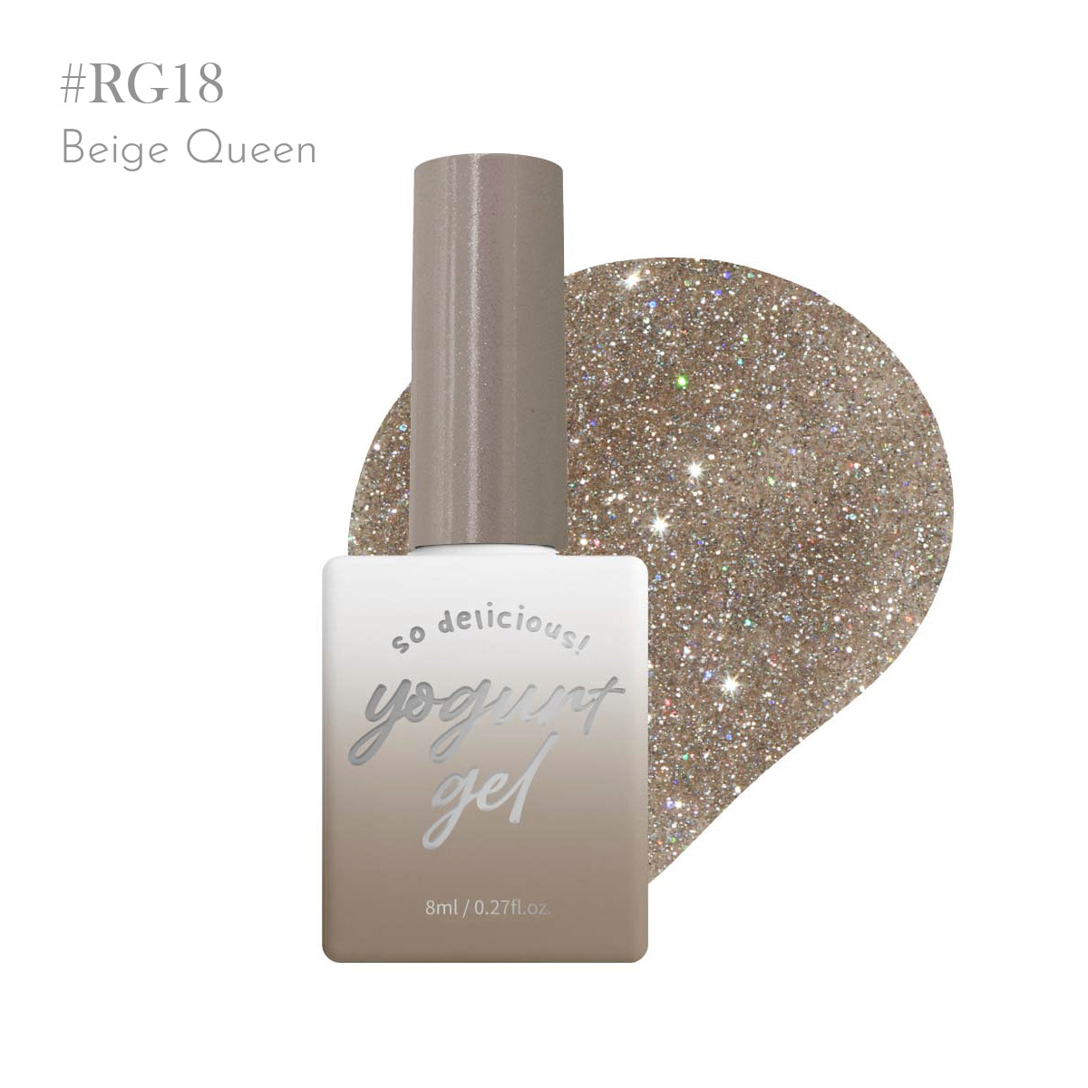 YOGURT NAIL Look At Me / 8 Reflective Glitter