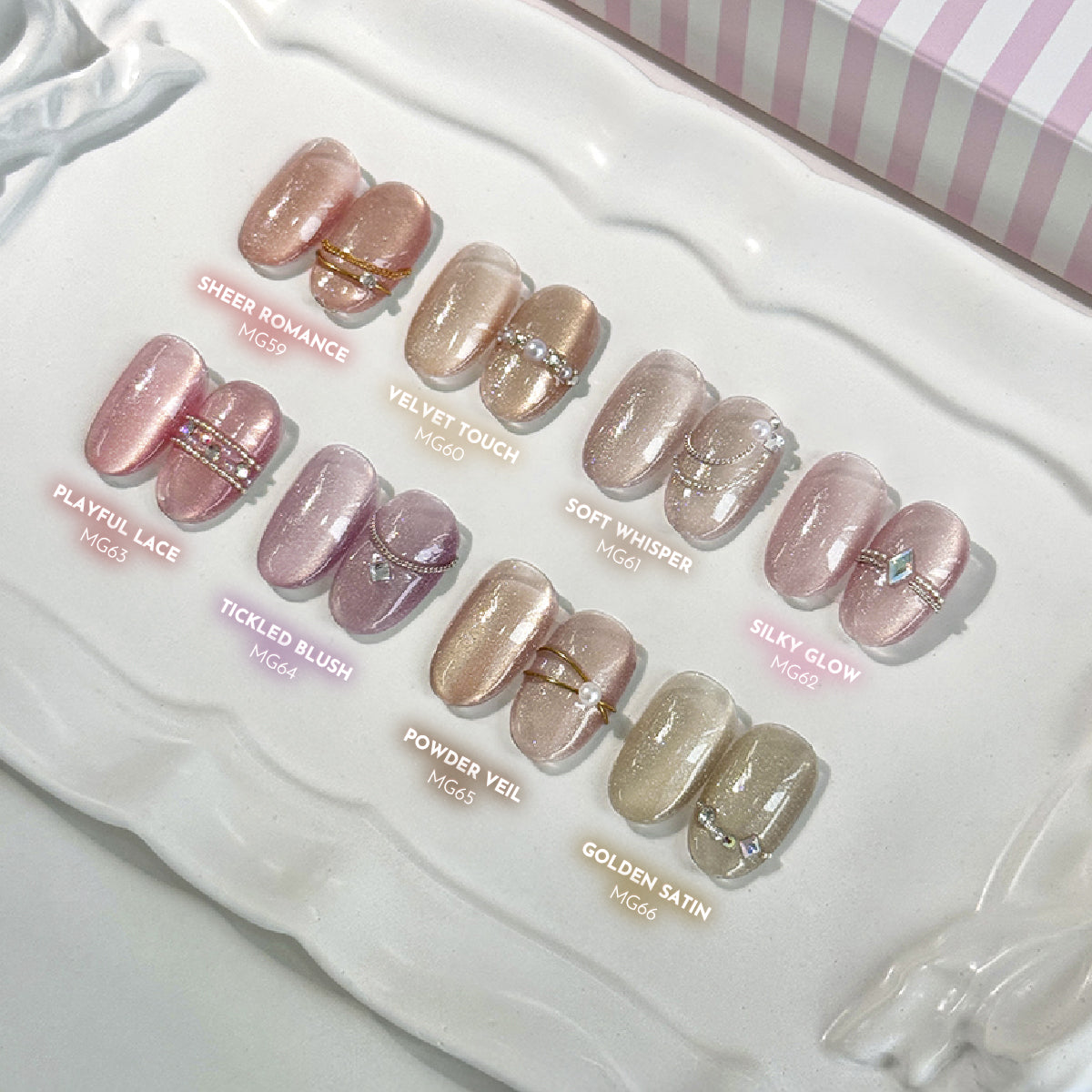 YOGURT NAIL Lingerie Collection / 8 Colours