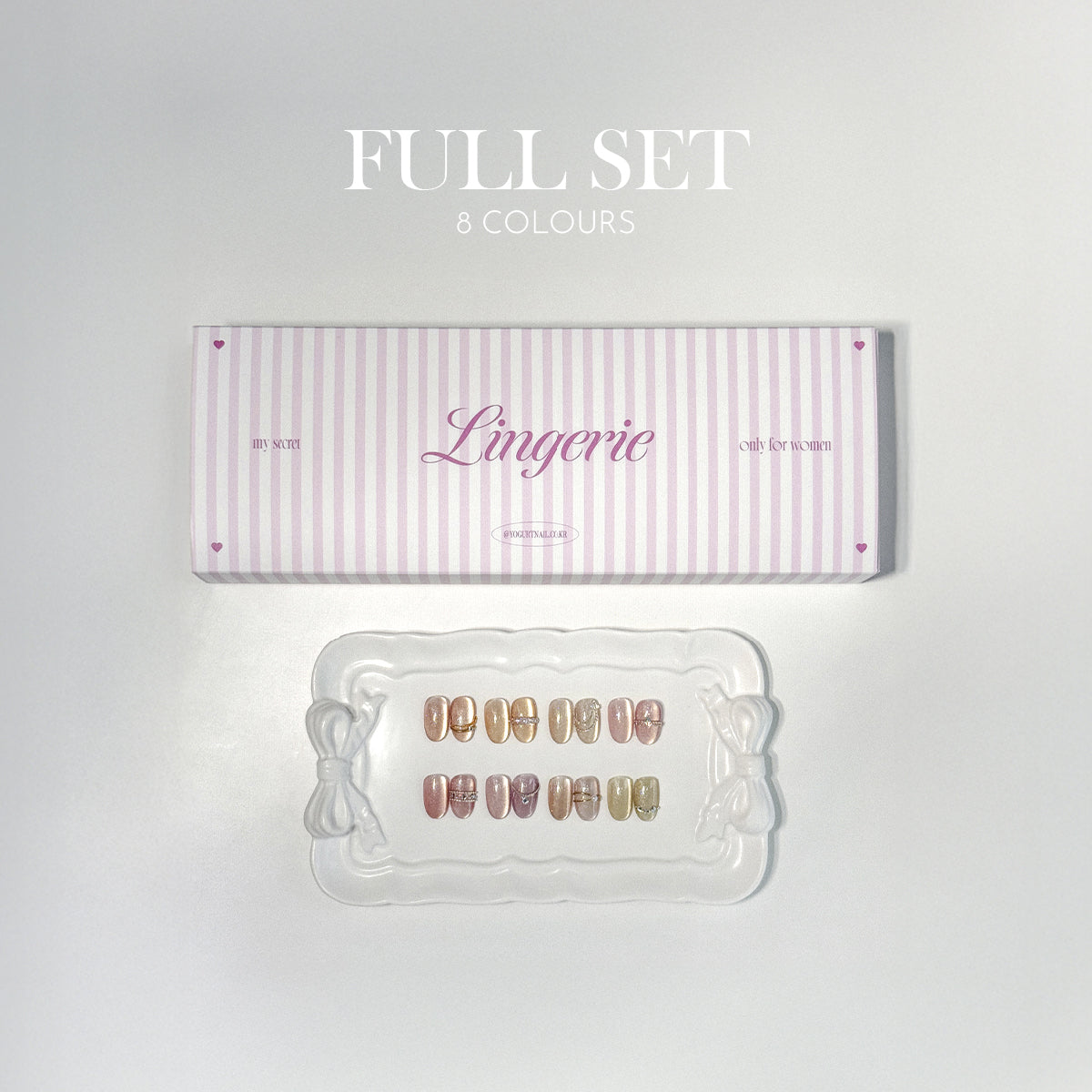 YOGURT NAIL Lingerie Collection / 8 Colours