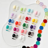 NAIL & YOLLY Doodle Duck Drawing Gel Palette / 18 Colours