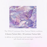 Nail & Yolly Luminous Glow Texture Gel Palette / 18 Colours