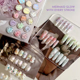 Nail & Yolly Luminous Glow Texture Gel Palette / 18 Colours