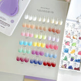 NAIL & YOLLY Soda Water Patting Gel Palette / 18 Colours