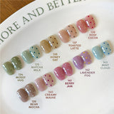 YOGURT NAIL Cozy Bear Gel  Collection / 10 Colours HEMA-Free Korean Soak Off Gel Polish