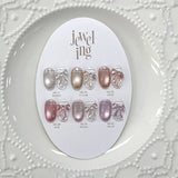 YOGURT NAIL Jeweling Collection / 6 Dual Effect Magnetic Cateye