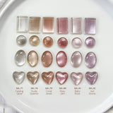 YOGURT NAIL Jeweling Collection / 6 Dual Effect Magnetic Cateye