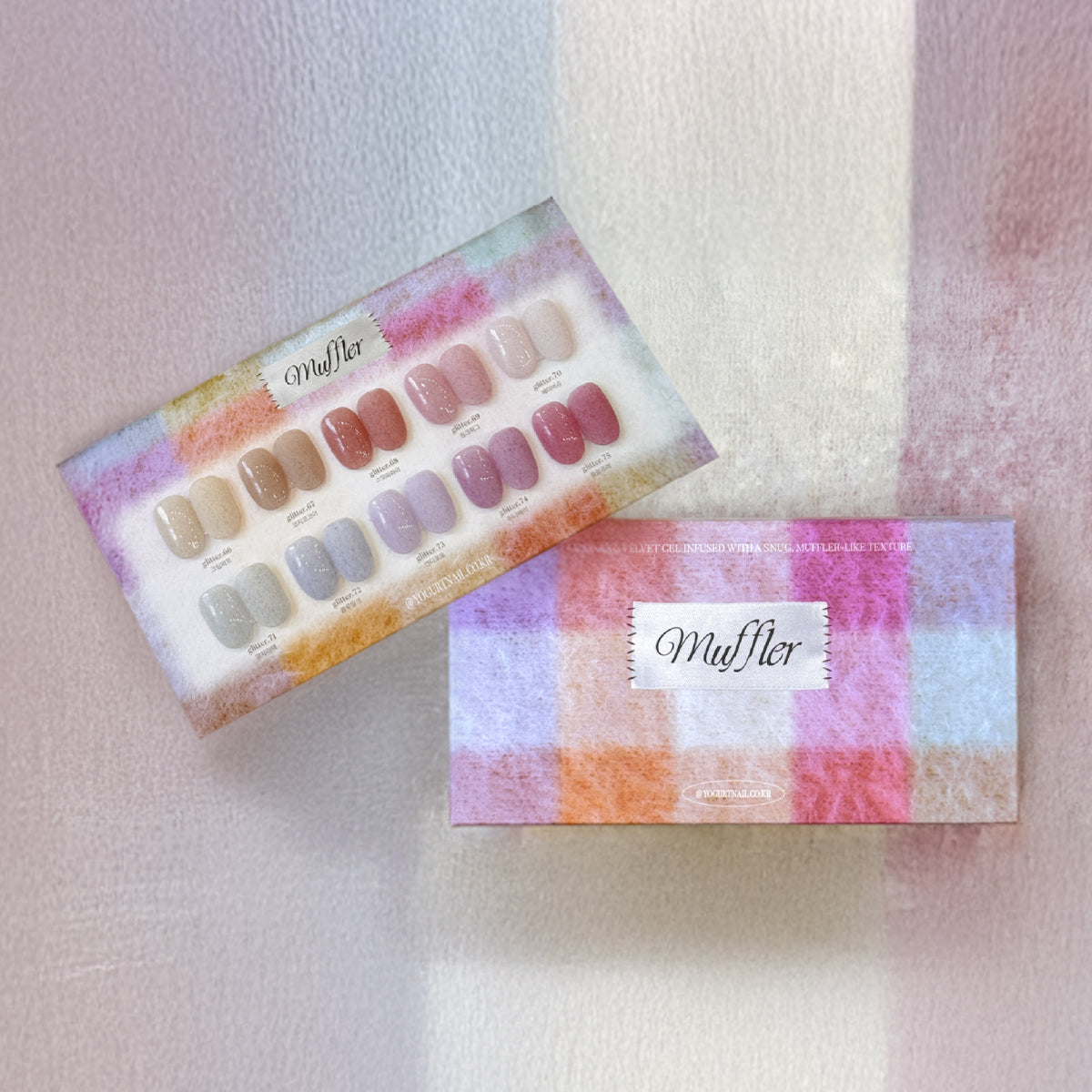 YOGURT NAIL Muffler Collection / 10 Velvet Gel