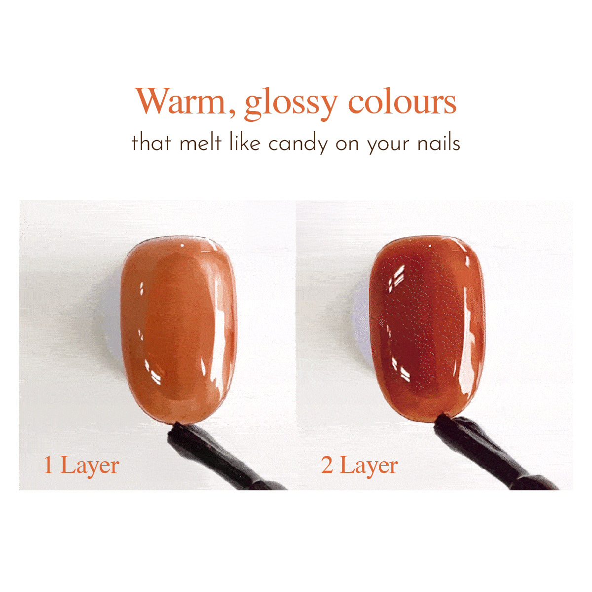 YOGURT NAIL Pumpkin Candy / 10 Syrup Gel