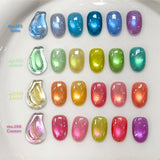 YOGURT NAIL Sugar Glass Magnetic Gel Collection / 4 Colours