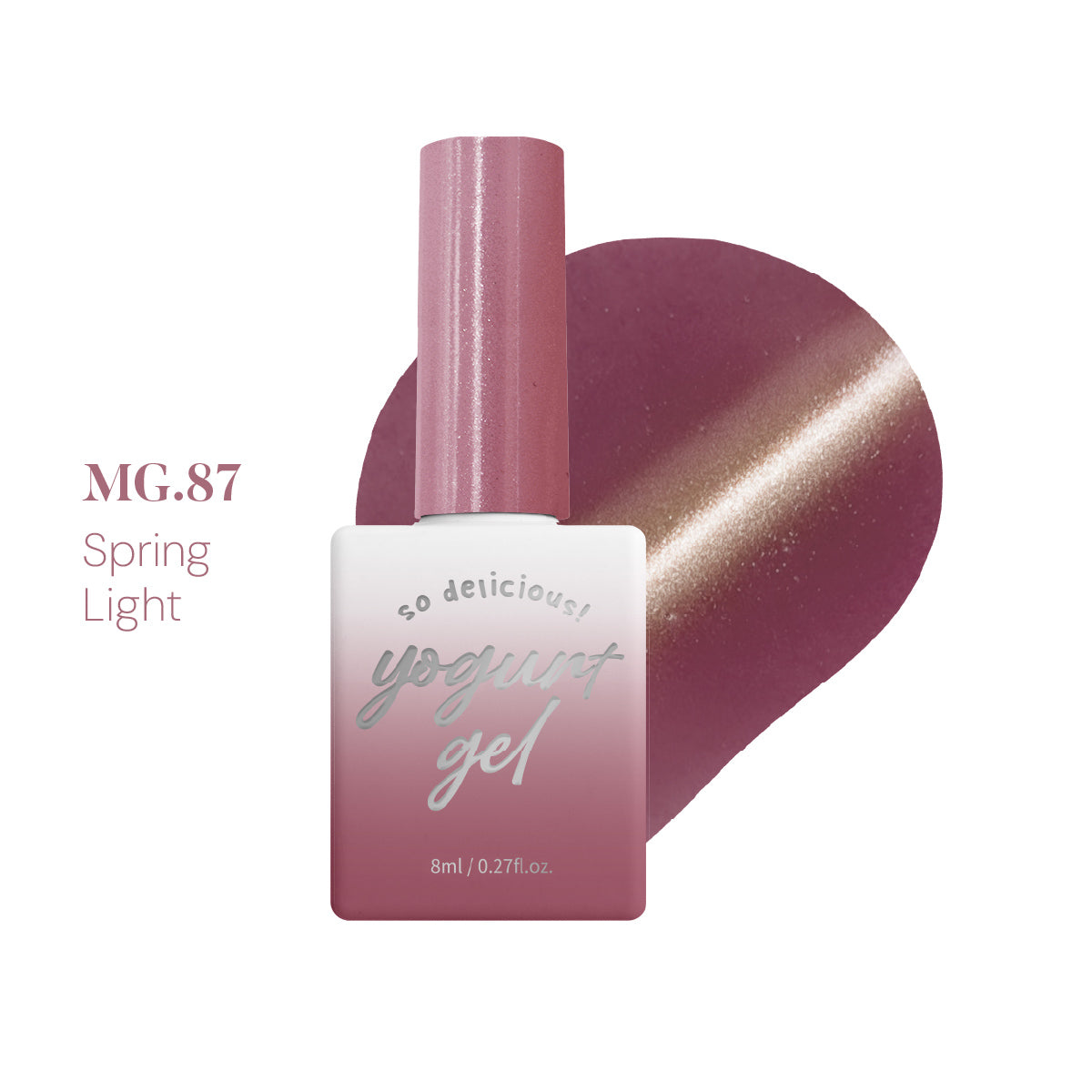 YOGURT NAIL Sunshine Magnetic Cat Eye Collection / 10 Colours
