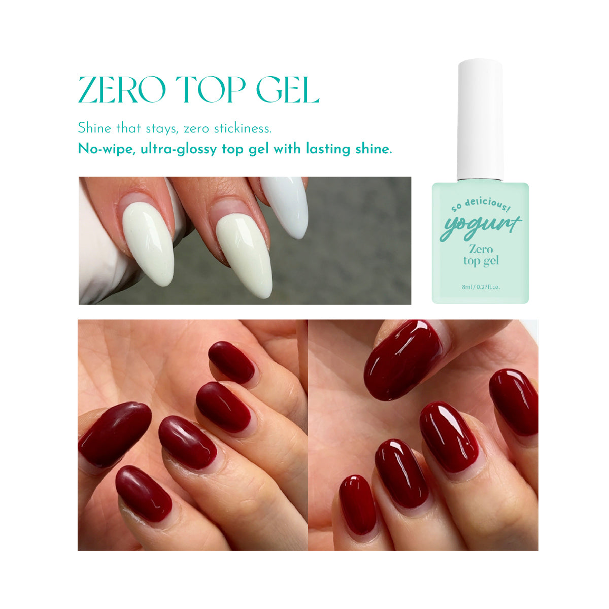 YOGURT NAIL Zero Top Coat
