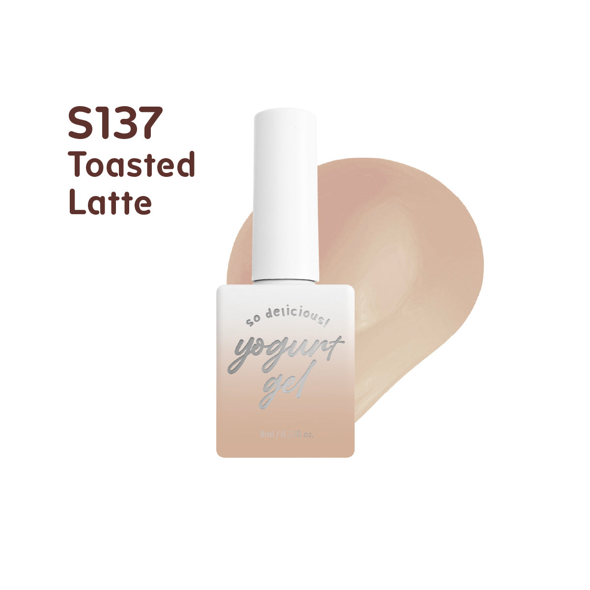 YOGURT NAIL Cozy Bear Gel  Collection / 10 Colours HEMA-Free Korean Soak Off Gel Polish
