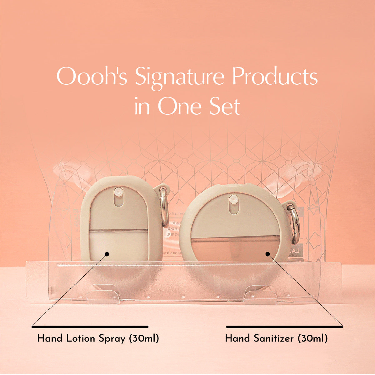 Hand Sanitizer & Hand Lotion Spray Gift Set