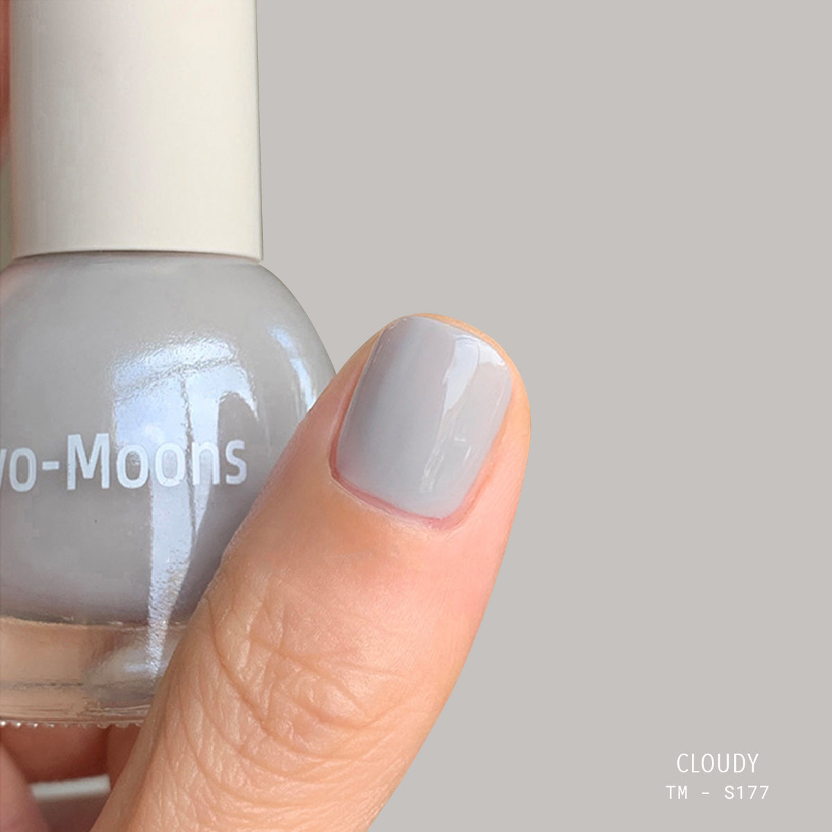 Water Based Nail Polish - Silvers & Greys