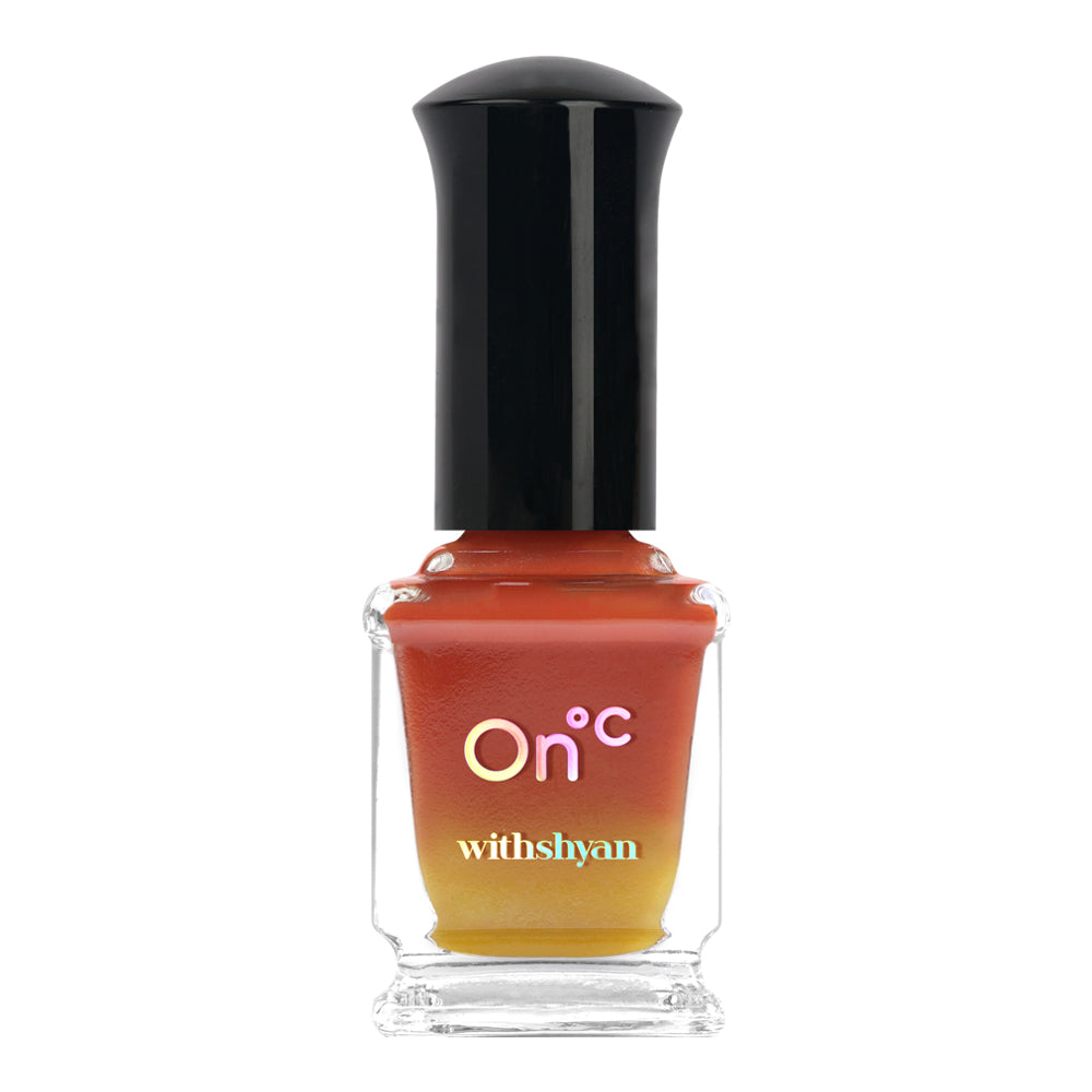 WithShyan Korea colour changing nail polish in Sunset colour ON01
