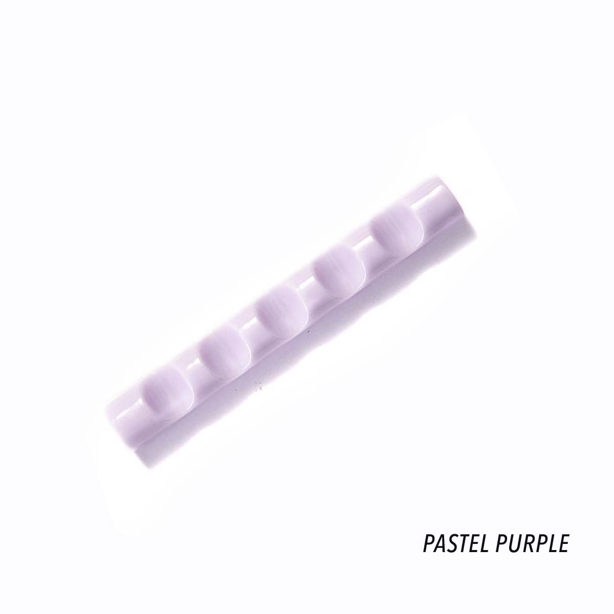 Acrylic Pastel Purple Nail Art Brush Holder