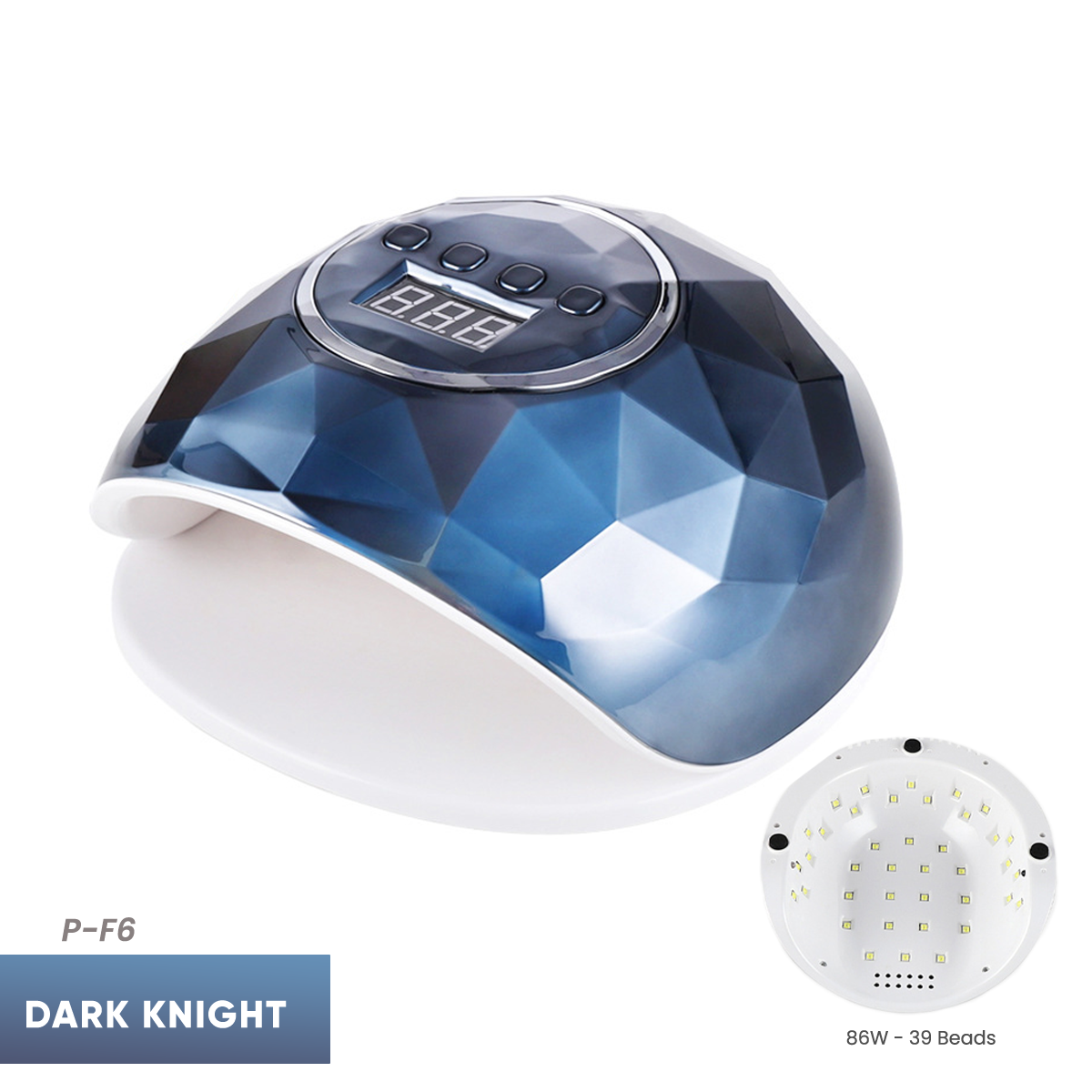 P-F6-Dark Knight Prismatic 86W UV LED Curing Lamp